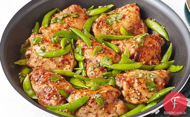 Frango & Snap Pea Skillet