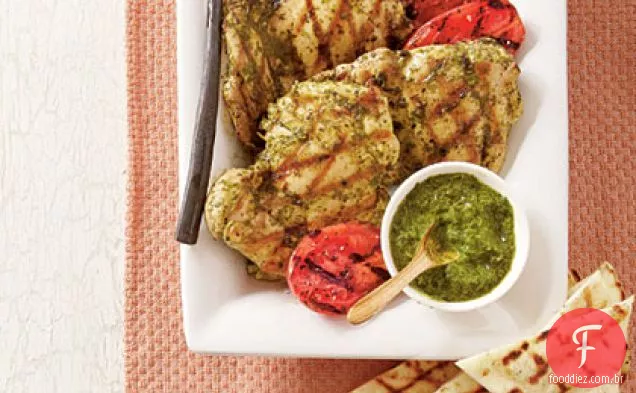 Frango Com Coentro Picante Grelhado