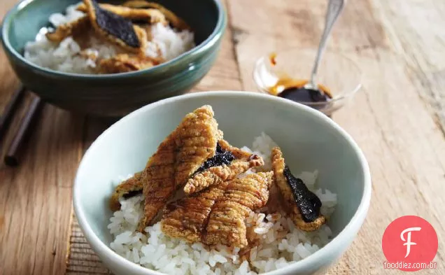 Enguia de Tofu doce e salgada