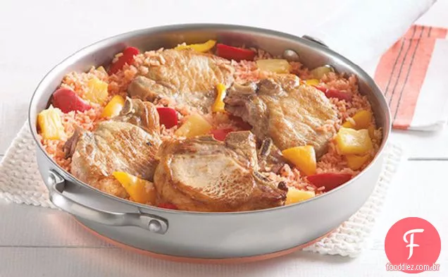 Aloha Pork Chop Skillet
