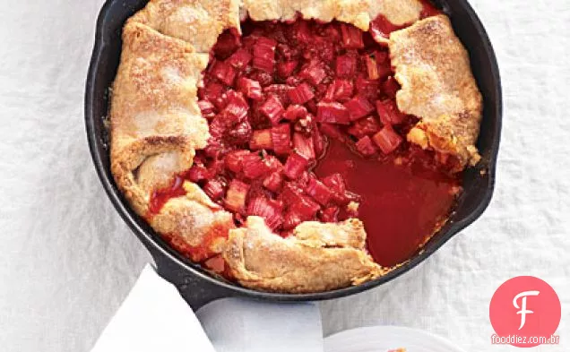 Torta De Framboesa-Ruibarbo