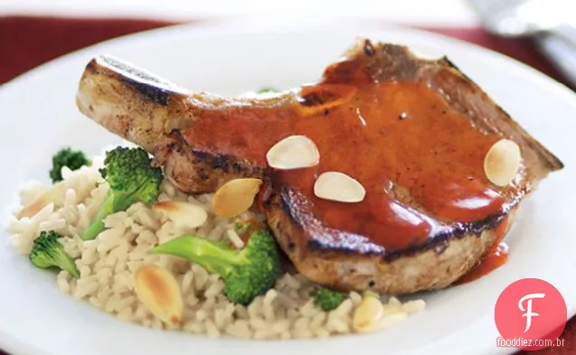 Jantar De Costeleta De Porco Simplesmente Envidraçado
