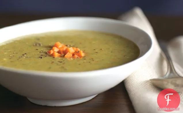 Sopa Cremosa De Brócolis Sem Creme
