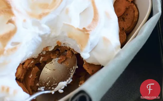 Batata doce com merengue