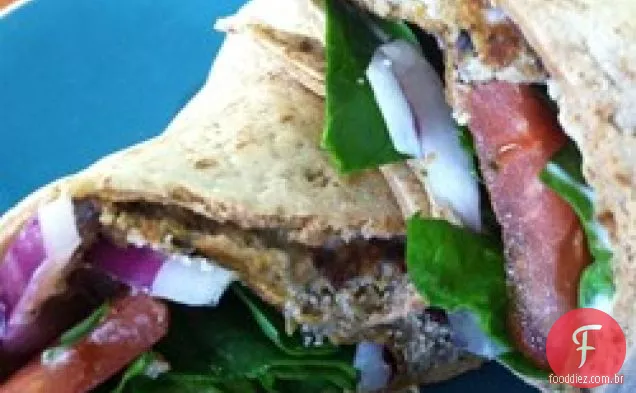 Tofu e banana Medley rissóis vegetarianos
