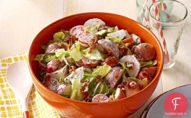 Salada de batata BLT