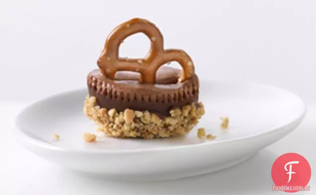 Chocolate-Bombons De Manteiga De Amendoim
