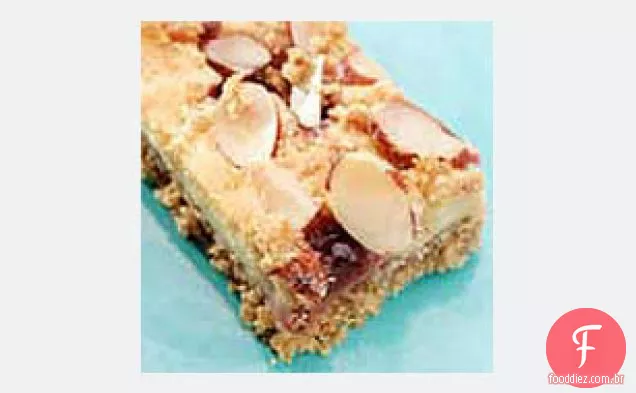 Framboesa-Cream Cheese Danish Bars
