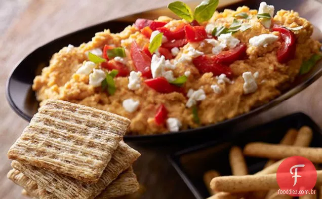 Grão de bico e Feta Dip