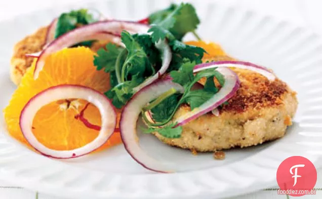Tortilla-Crosted Cod Cakes