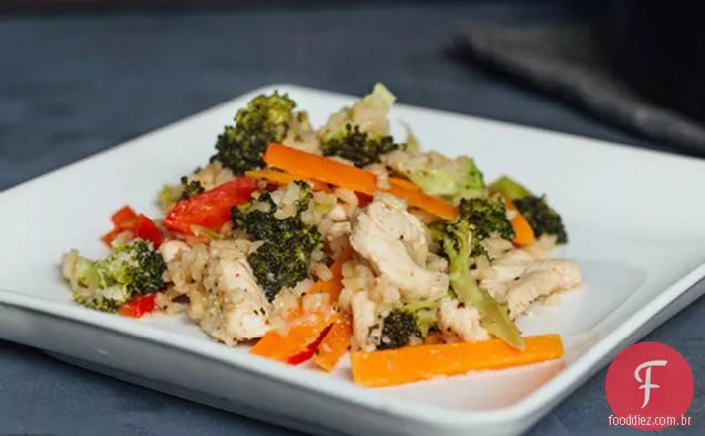 Frango E Arroz Com Limão Rápido E Fácil