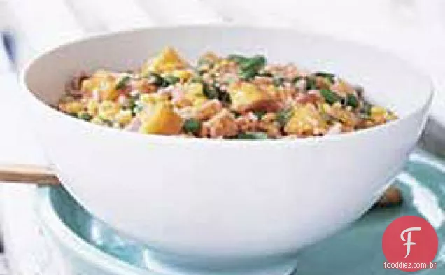 Rice ' N Peach Salad