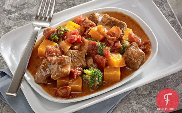 Butternut Squash Beef Stew