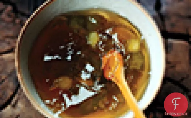 Geléia de sabugueiro com melão