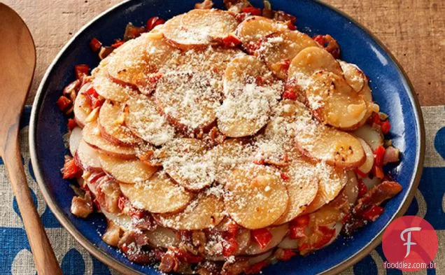 Frigideira Parmesão Batatas