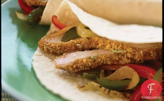 Fajitas De Porco Com Limão