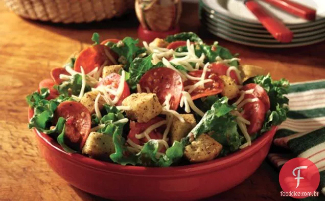 Top Seu Próprio! Salada Pizza