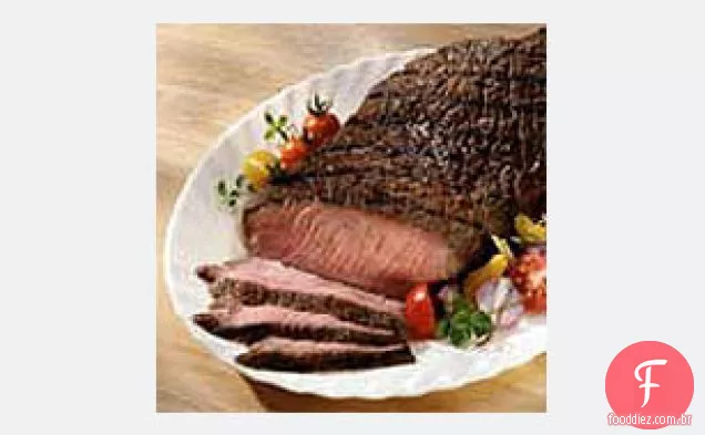 Bife Marinado Cebola Herbed