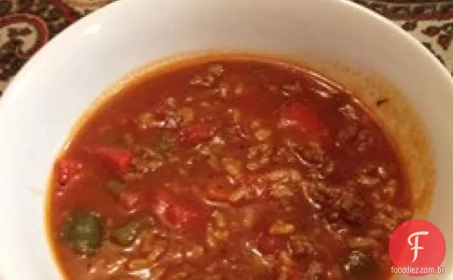 Sopa De Pimenta Recheada I