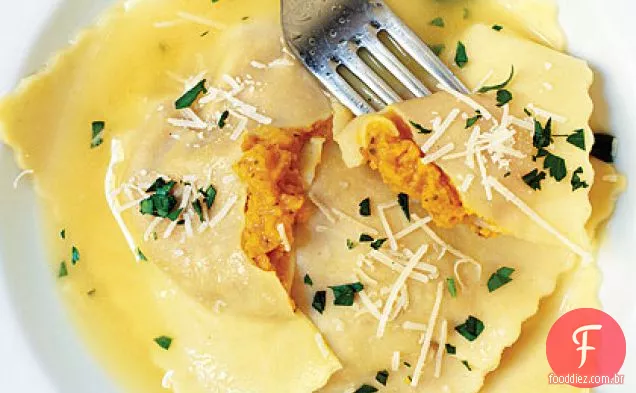 Ravioli De Abóbora Gigante