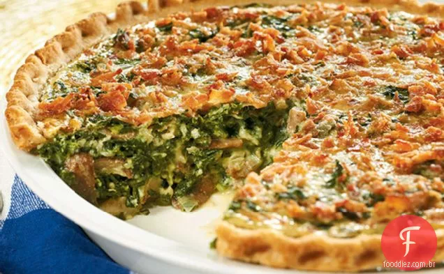 Quiche De Queijo Durante A Semana