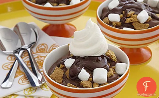 Pudim s'mores