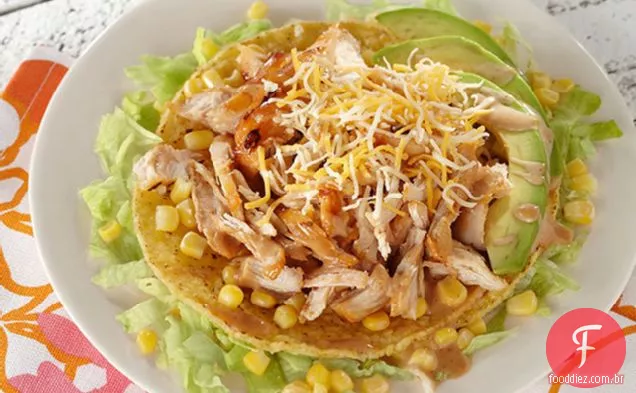 Salada De Taco De Frango Grelhado