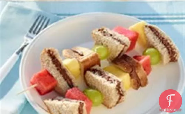 Espetos de frutas NUTELLA® 