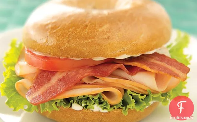 Turquia & Ranch Bagel Club