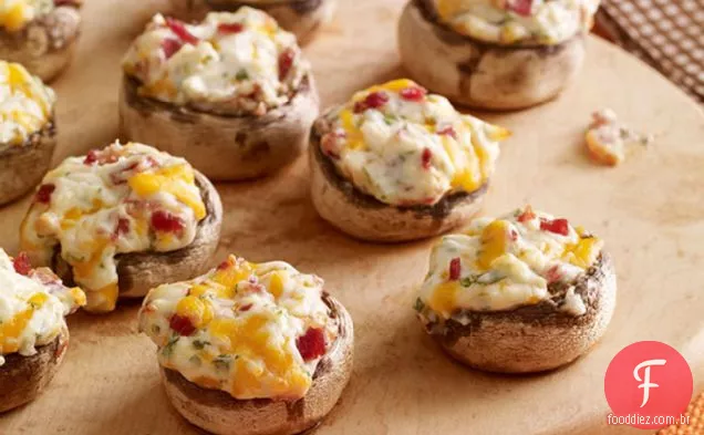 Cheese ' N Bacon Stuffed Mushroom