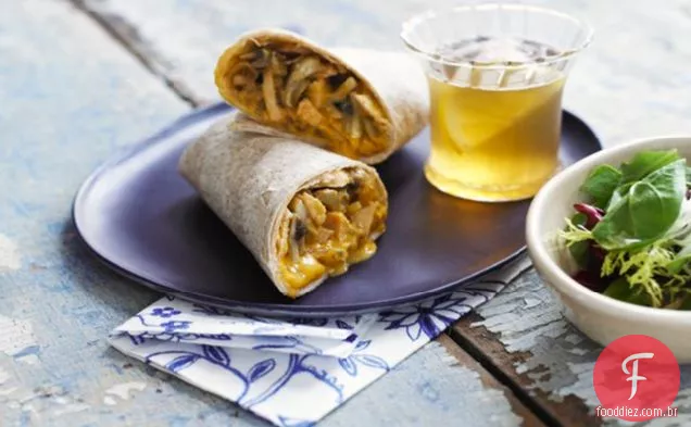 Frango Marsala Wrap