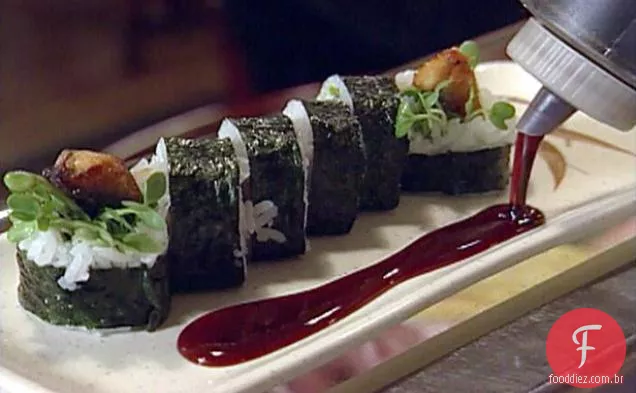 Rolo Unagi (Enguia de água doce grelhada)