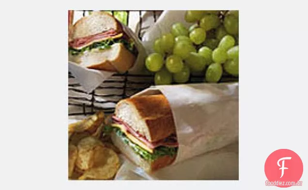 Garden Ham Hoagie
