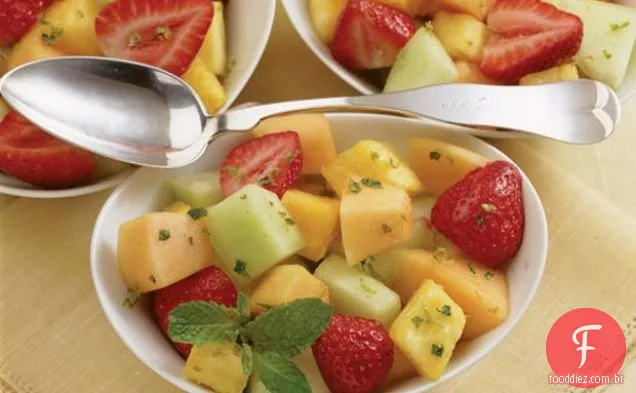 Salada De Frutas Com Mel E Limão