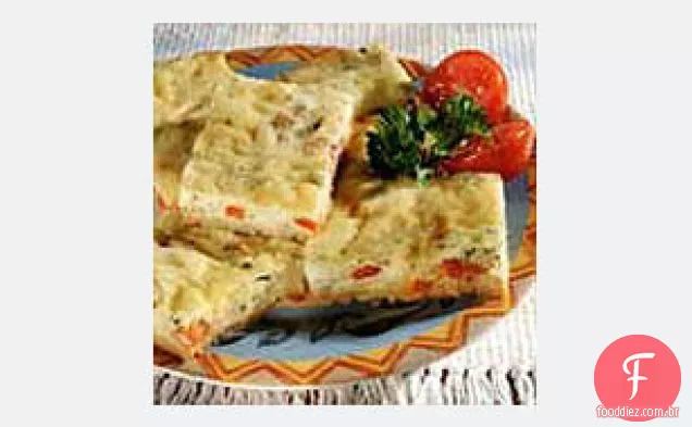 Três Quiche De Queijo Aperitivos