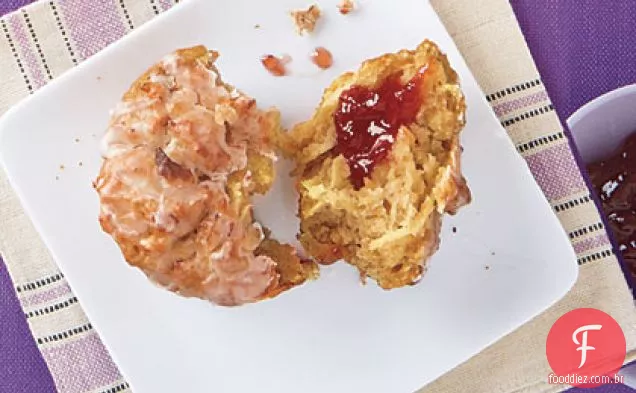 Muffins De Maçã E Aveia