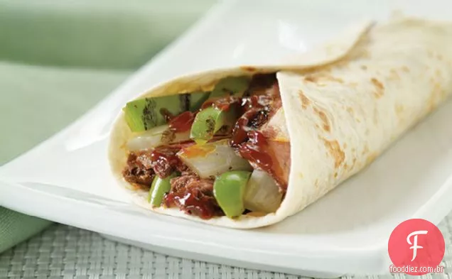 Bife De Flanco Picante Fajitas