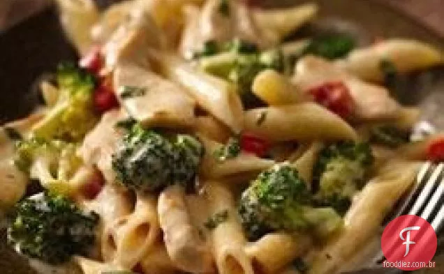 Frango Com Alho Assado Penne