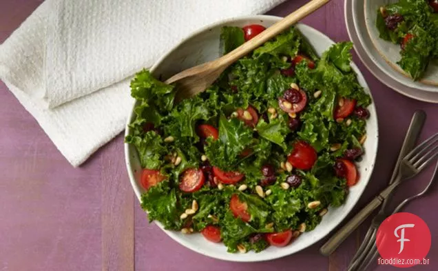 Salada de couve com Cranberries