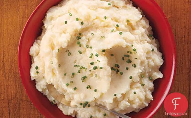 Purê de batata e Raiz De Aipo