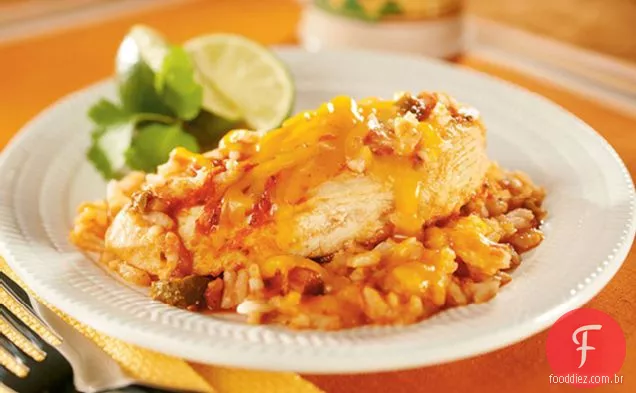 Frango Mexicano E Arroz