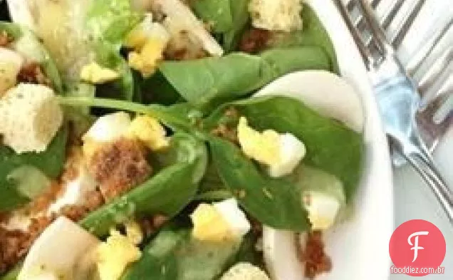 Salada De Espinafre Picante