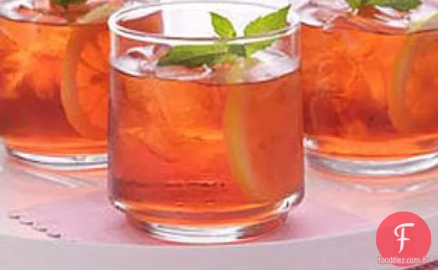 Coquetel De Chá De Framboesa