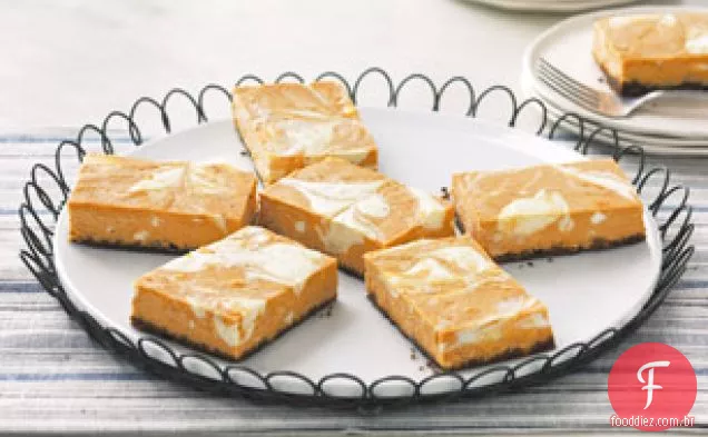 Cheesecake De Redemoinho De Abóbora