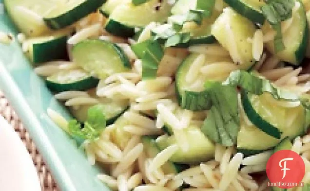 Salada Orzo E Abobrinha