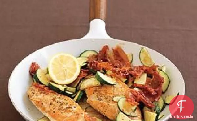 Frango, Abobrinha E Prosciutto