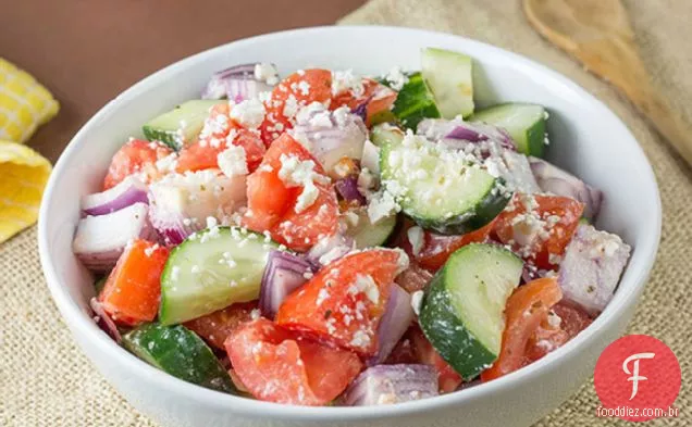Tomate e salada Feta Village