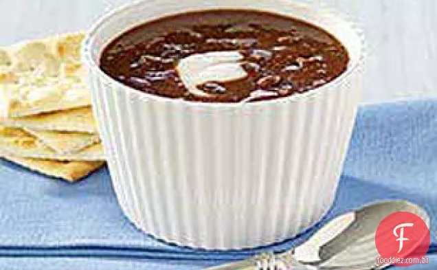 Sopa De Feijão Preto