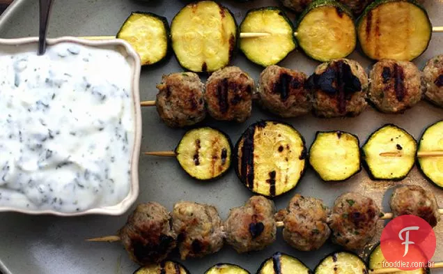 Kebabs Kefta E Abobrinha
