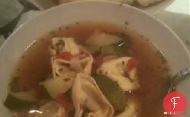 A salsicha da mãe do Joe e a sopa Tortellini